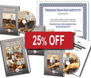 Essential MAT Assesments Course 25% off. Showing DVD, manual and certificate