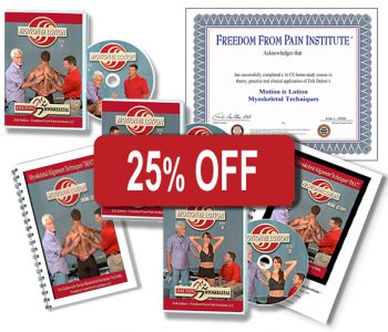 MotionIsLotion25off 25% off Motion is Lotion Home Study Course. DVD's, Manual, Certificate